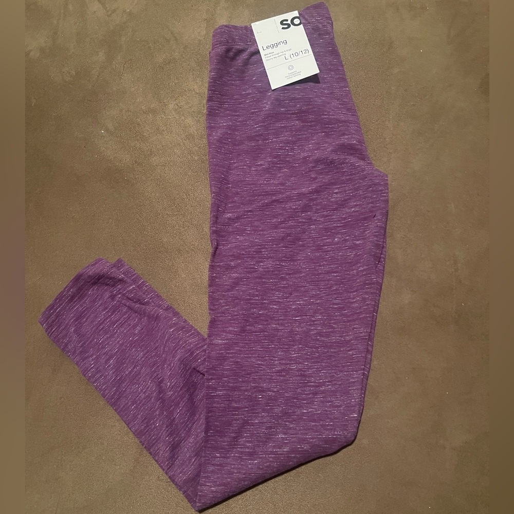 Purple leggings - Picture 1 of 4